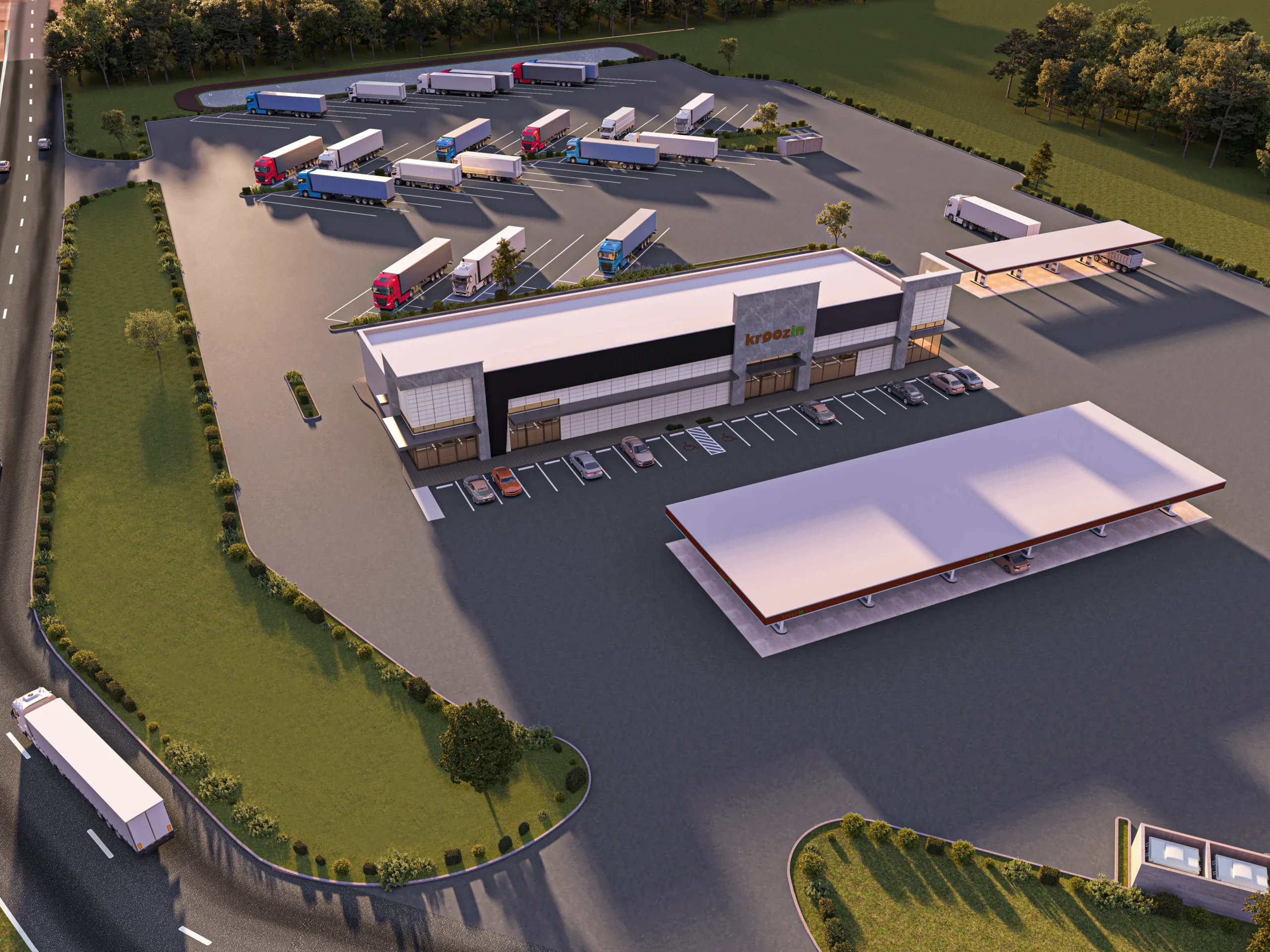 3d site plan